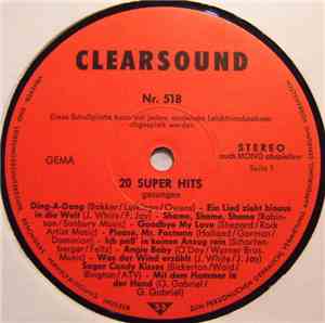 Unknown Artist - 20 Super Hits