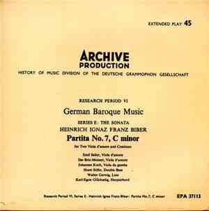 Various - Partita No. 7, C Minor