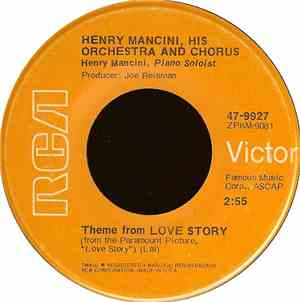 Henry Mancini, His Orchestra And Chorus - Theme From Love Story / Phone Cal ...