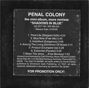 Penal Colony - Shadows In Blue
