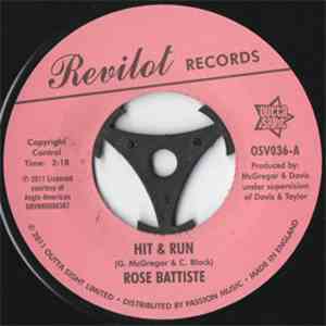 Rose Battiste - Hit & Run / I Miss My Baby