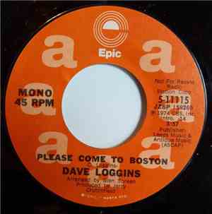 Dave Loggins - Please Come To Boston