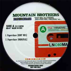Mountain Brothers - Paperchase Remixes