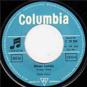Bobby Vinton - Mister Lonely / Rain Rain Go Away