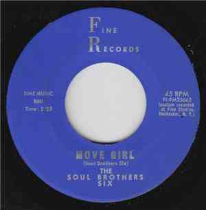 Soul Brothers Six - I Don't Want To Cry / Move Girl