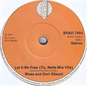 Wess And Dori Ghezzi - Let It Be Free (Tu, Nella Mia Vita)