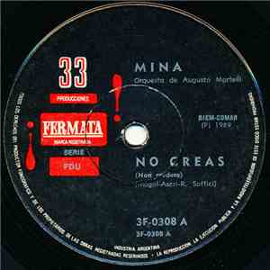 Mina  - Non Creas / La Plaza