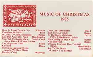 The Choir Of First Presbyterian Church, Jackson, Mississippi - Music Of Chr ...