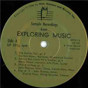 Various - Sample Recordings From Exploring Music