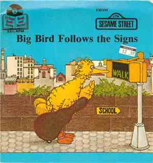 Big Bird  - Big Bird Follows The Signs