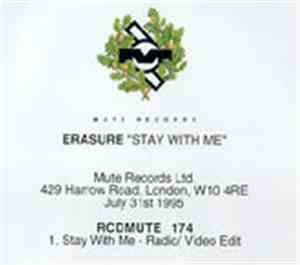 Erasure - Stay With Me