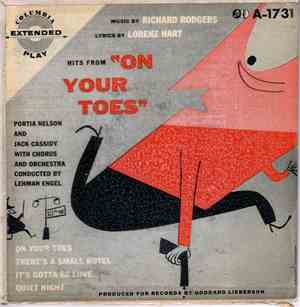 Portia Nelson And Jack Cassidy With Chorus And Orchestra Conducted By Lehma ...