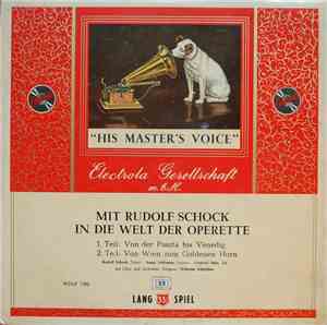 Rudolf Schock - Mit Rudolf Schock In Die Welt Der Operette