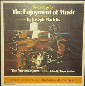 Joseph Machlis - Recordings For The Enjoyment Of Music Fourth Edition, Expa ...