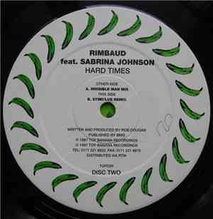 Rimbaud featuring Sabrina Johnston - Hard Times (Disc Two)