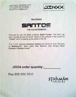 Santos - The Guitar (Remixes)