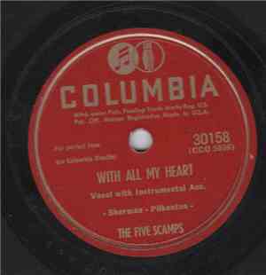The Five Scamps - With All My Heart / Red Hot