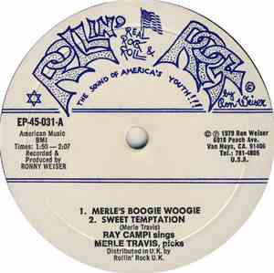 Ray Campi And Merle Travis - Merle's Boogie Woogie