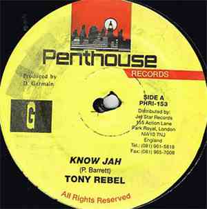 Tony Rebel - Know Jah