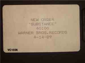 New Order - Substance