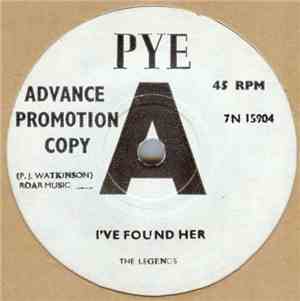 The Legends  - I've Found Her / Something's Gonna Happen
