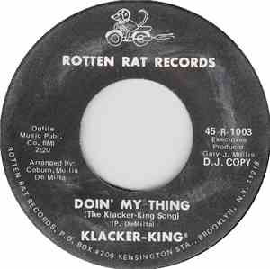 Klacker-King - Doin' My Thing