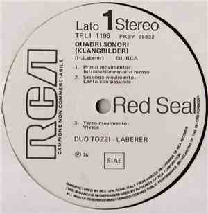 Maria Elisa Tozzi - Helmut Laberer - Quadri Sonori - Klangbilder