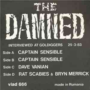 The Damned - Interviewed At Goldiggers 25:3:83