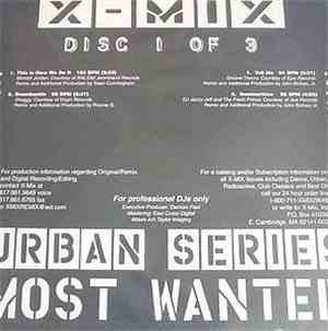 Various - X-Mix Urban Series Most Wanted