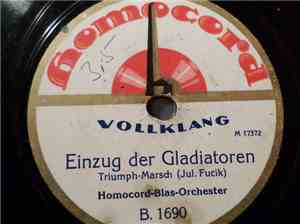 Homocord-Blas-Orchester - Einzug Der Gladiatoren / Abschied Der Gladiatoren