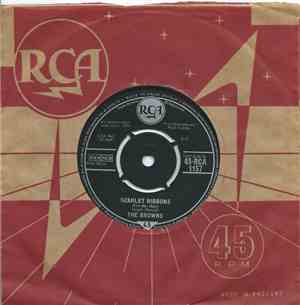 The Browns  - Scarlet Ribbons (For Her Hair)