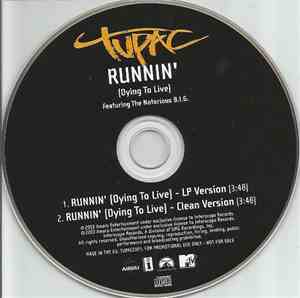 Tupac - Runnin' (Dying To Live)