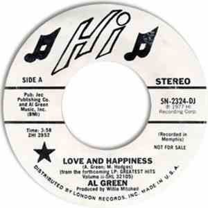 Al Green - Love And Happiness