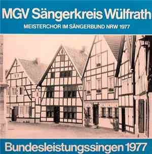 MGV Sängerkreis Wülfrath - Bundesleistungssingen 1977