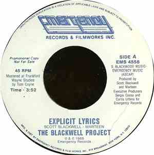 The Blackwell Project - Explicit Lyrics