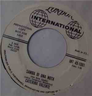 Caterina Valente - Samba Di Una Nota / Recado