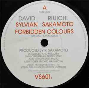 David Sylvian, Riuichi Sakamoto - Forbidden Colours