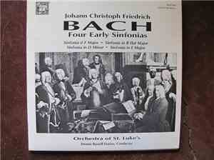 Johann Christoph Friedrich Bach - Four Early Sinfonias: Sinfonia In F Major ...
