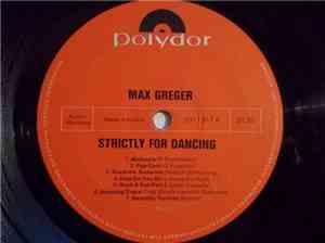 Max Greger - Strictly For Dancing