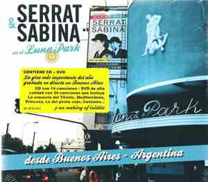 Serrat & Sabina - Serrat & Sabina En El Luna Park (Desde Buenos Aires - Arg ...