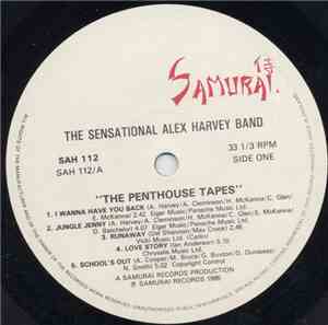 The Sensational Alex Harvey Band - The Penthouse Tapes