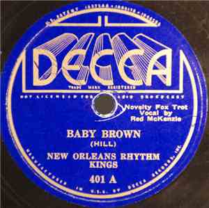 New Orleans Rhythm Kings - Baby Brown / No Lovers Allowed