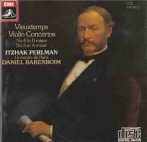 Vieuxtemps - Itzhak Perlman, Orchestre De Paris, Daniel Barenboim - Violin  ...