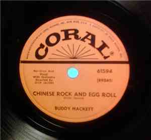 Buddy Hackett - Chinese Rock And Egg Roll / Ting Me A Tong (Sing Me A Song)