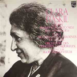Clara Haskil, Chopin, Falla, Orchestre Des Concerts Lamoureux, Igor Markevi ...