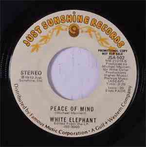 White Elephant - Peace Of Mind / Battle Royal