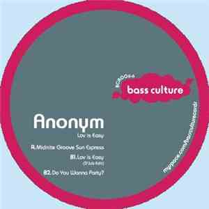 Anonym - Lov Is Easy EP