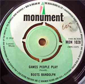Boots Randolph - Games People Play