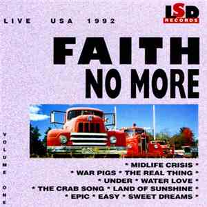 Faith No More - Live USA 1992 Volume 1