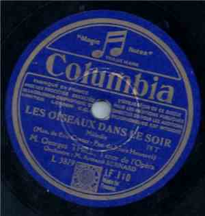 Georges Thill - Les Oiseaux Dans Le Soir / Le Pays Du Sourire